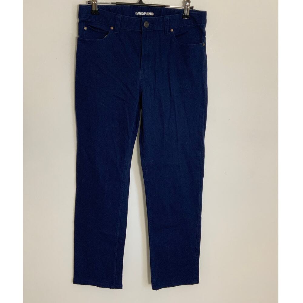 Lands' End Navy Chino‎ Pants size 14
